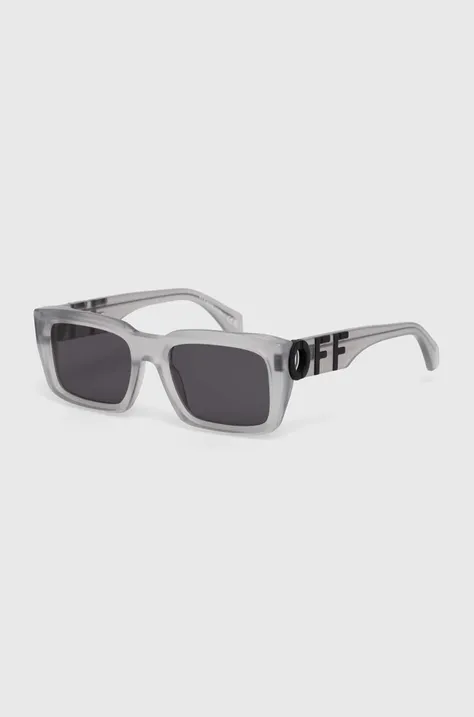 Γυαλιά ηλίου Off-White χρώμα: γκρι, OERI125_540907