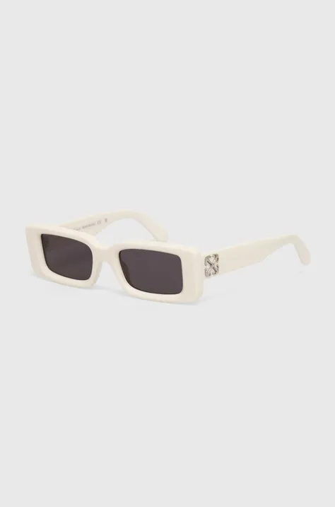 Sluneční brýle Off-White dámské, bílá barva, OERI127_500107