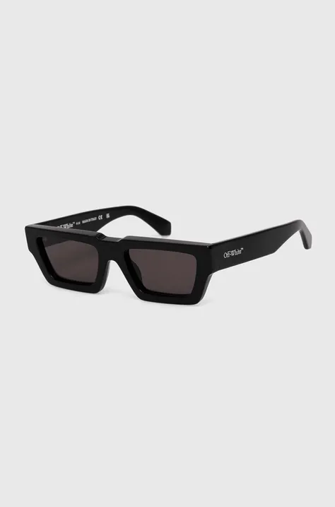 Off-White okulary przeciwsłoneczne kolor czarny OERI129_541007
