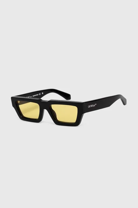 Off-White okulary przeciwsłoneczne kolor czarny OERI129_541018