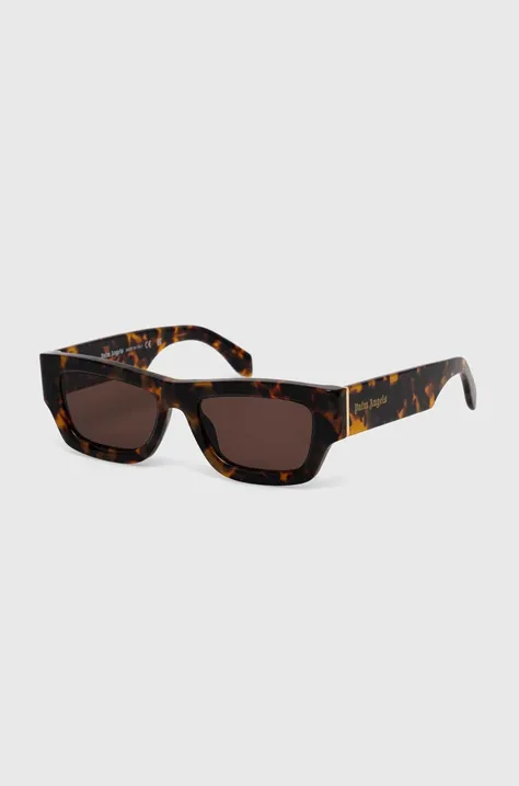 Сонцезахисні окуляри Palm Angels жіночі колір коричневий PERI048_536064