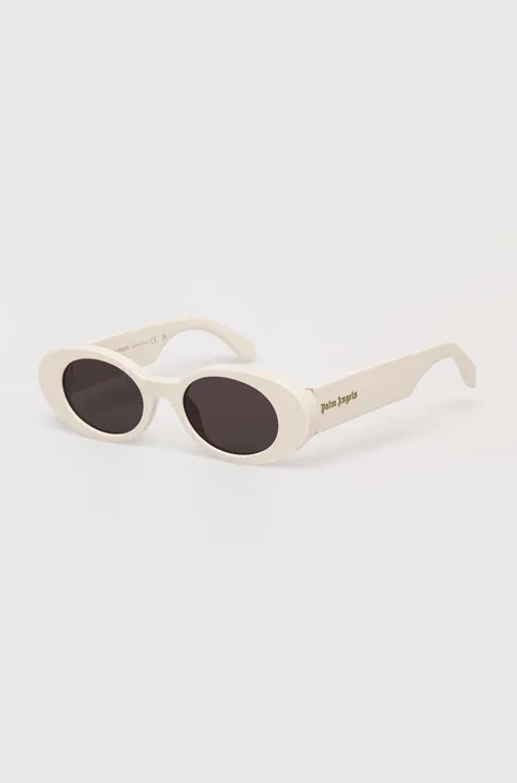 Слънчеви очила Palm Angels в бяло PERI051_500107