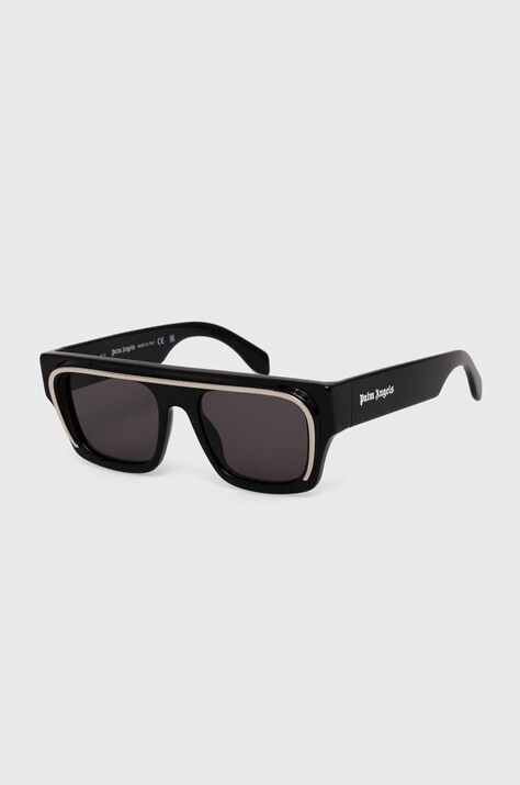 Palm Angels okulary przeciwsłoneczne kolor czarny PERI061_521007