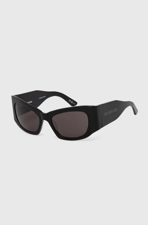 Сонцезахисні окуляри Balenciaga жіночі колір чорний