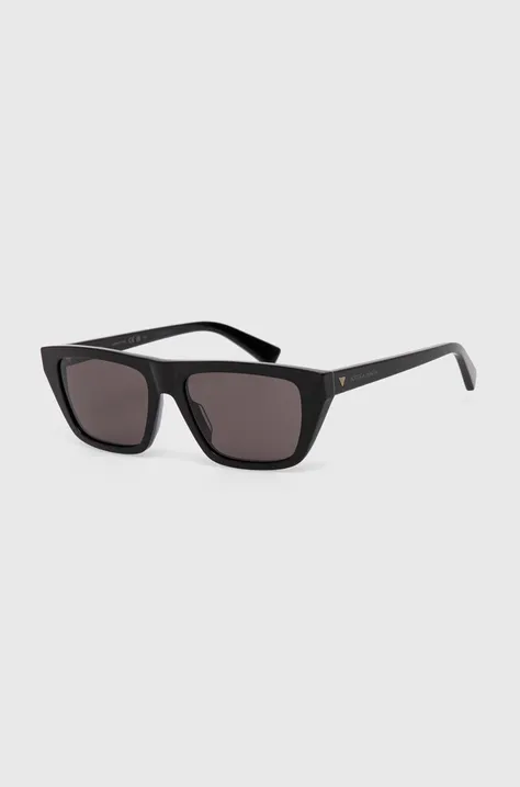 Slnečné okuliare Bottega Veneta dámske, čierna farba, BV1291S
