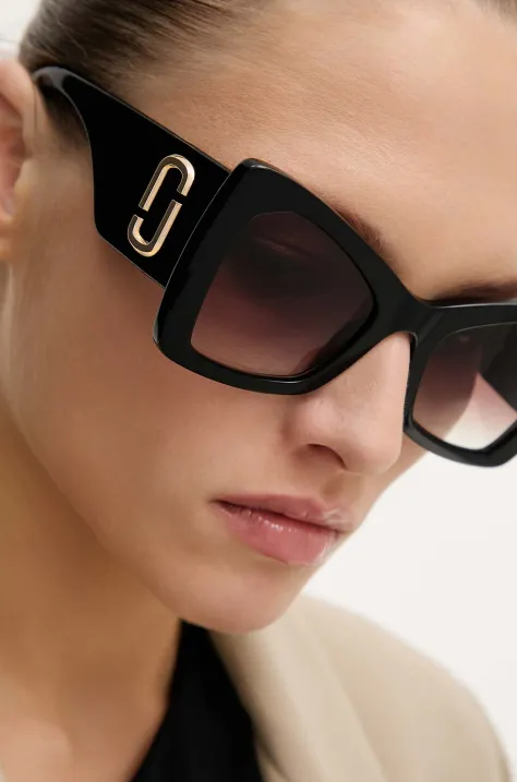 Marc Jacobs okulary przeciwsłoneczne damskie kolor czarny MARC 761/S