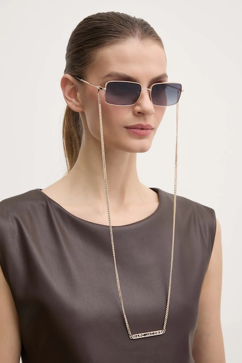 Sluneční brýle Marc Jacobs dámské, zlatá barva, MARC 771/N/S