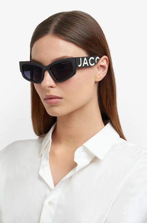 Marc Jacobs okulary przeciwsłoneczne damskie kolor czarny MARC 796/S