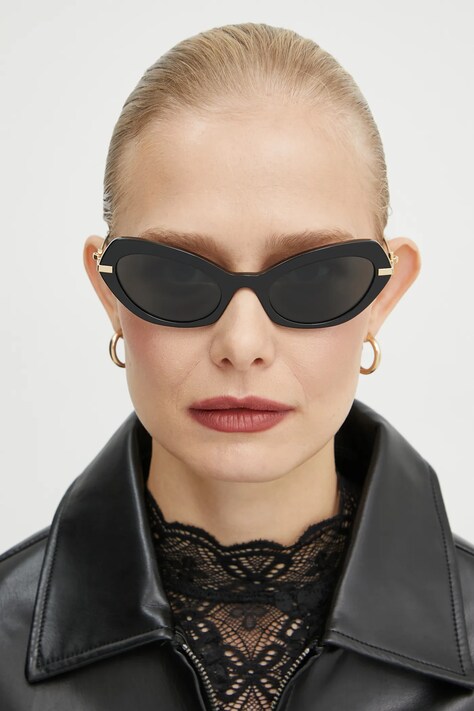 Солнцезащитные очки Dolce & Gabbana женские цвет чёрный 0DG4473