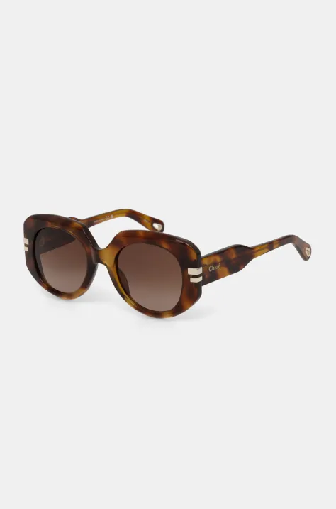 Chloé okulary przeciwsłoneczne damskie kolor multicolor CH0257S