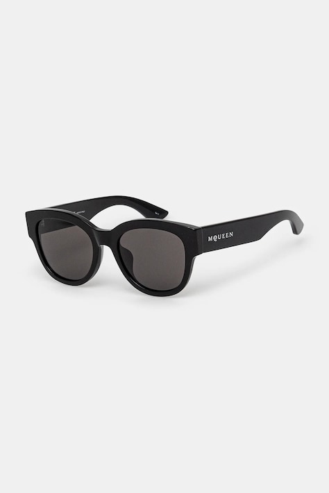 Γυαλιά ηλίου Alexander McQueen χρώμα: μαύρο, AM0509SA