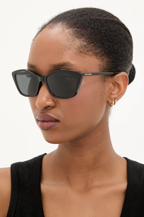 Sluneční brýle Saint Laurent dámské, černá barva, SL 775