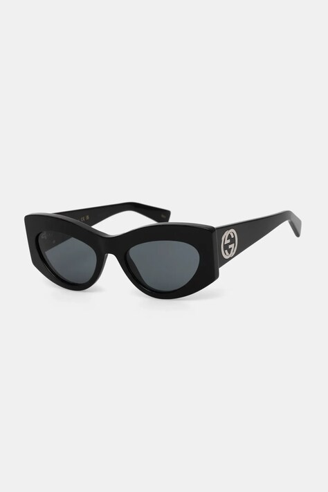 Sluneční brýle Gucci dámské, černá barva, GG1843S