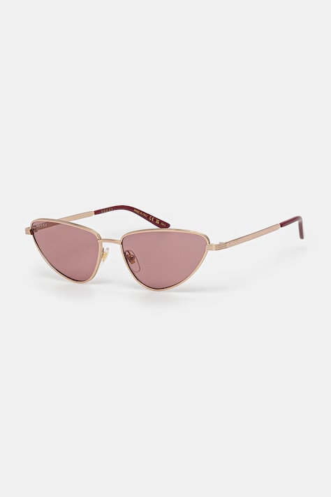 Gucci okulary przeciwsłoneczne damskie kolor złoty GG1879S