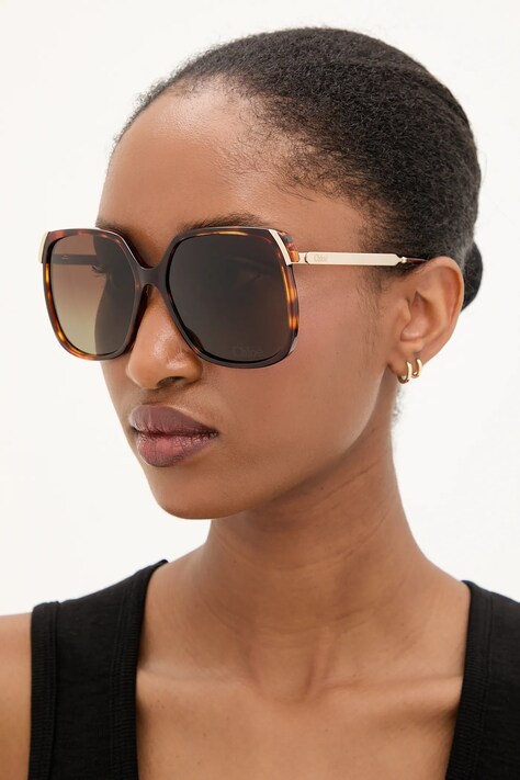 Слънчеви очила Chloé в бордо CH0286S