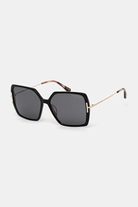 Tom Ford ochelari de soare Joanna culoarea negru, FT1039_5905D