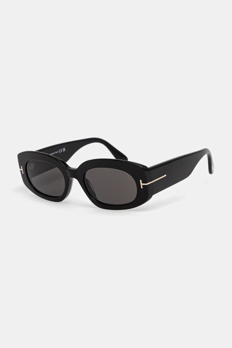 Slnečné okuliare Tom Ford Cielle dámske, čierna farba, FT1187_5201A