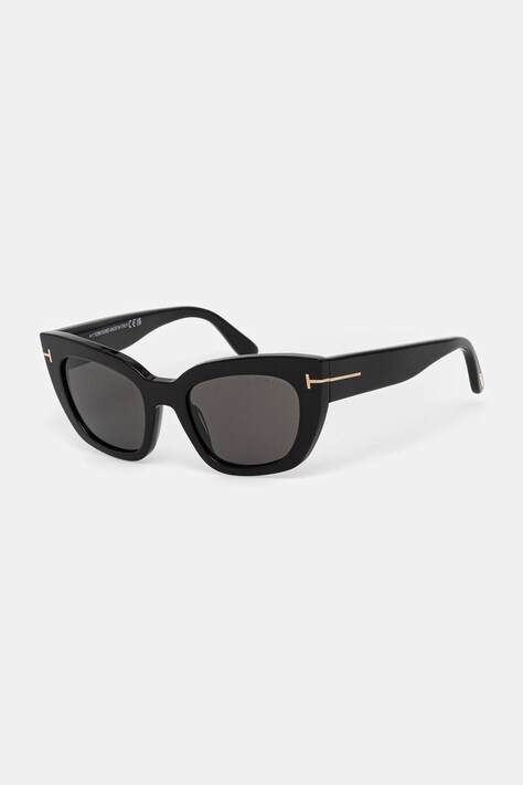Tom Ford ochelari de soare Athena femei, culoarea negru, FT1190_5301A