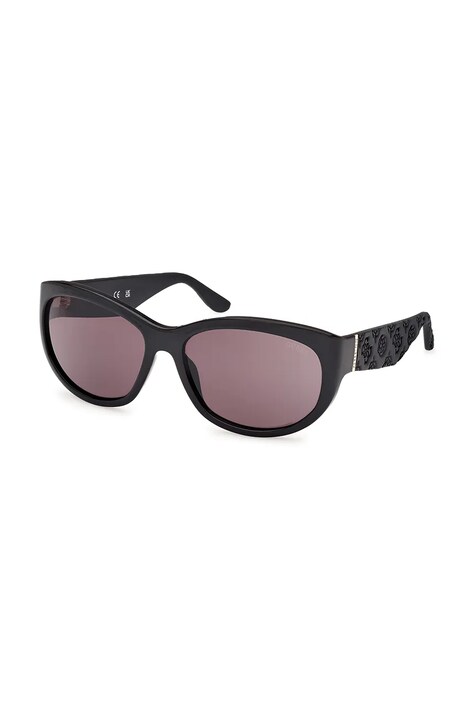 Guess ochelari de soare femei, culoarea negru, GU00131_6001A