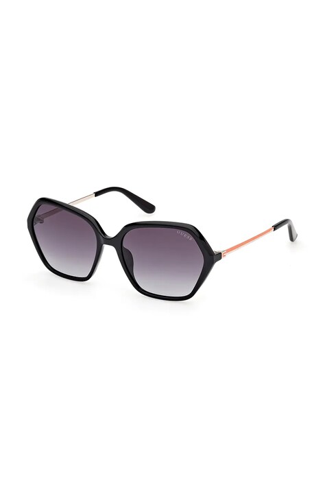 Guess ochelari de soare femei, culoarea negru, GU00134_5501B