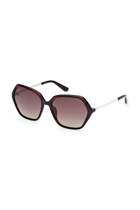 Guess ochelari de soare femei, culoarea bordo, GU00134_5552F