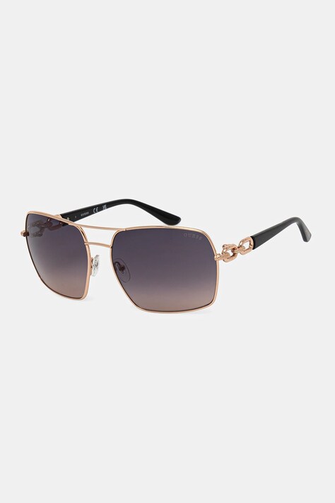 Guess ochelari de soare femei, culoarea auriu, GU00159_6328B