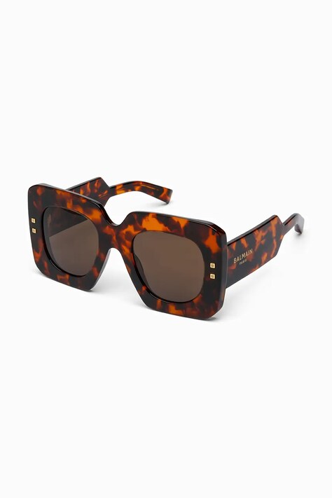 Balmain ochelari de soare B - BOLD femei, culoarea auriu, BPS.180B