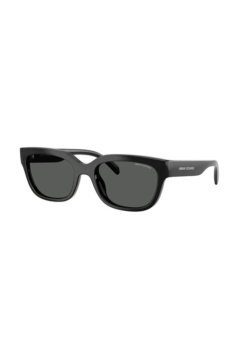 Slnečné okuliare Armani Exchange dámske, čierna farba, 0AX4155SU