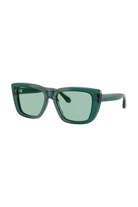 Солнцезащитные очки Emporio Armani женские цвет зелёный 0EA4246U
