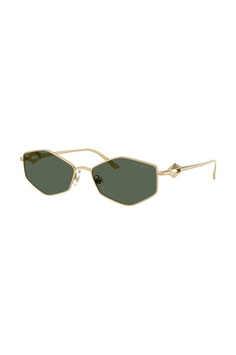 Jimmy Choo okulary przeciwsłoneczne damskie kolor złoty 0JC4017