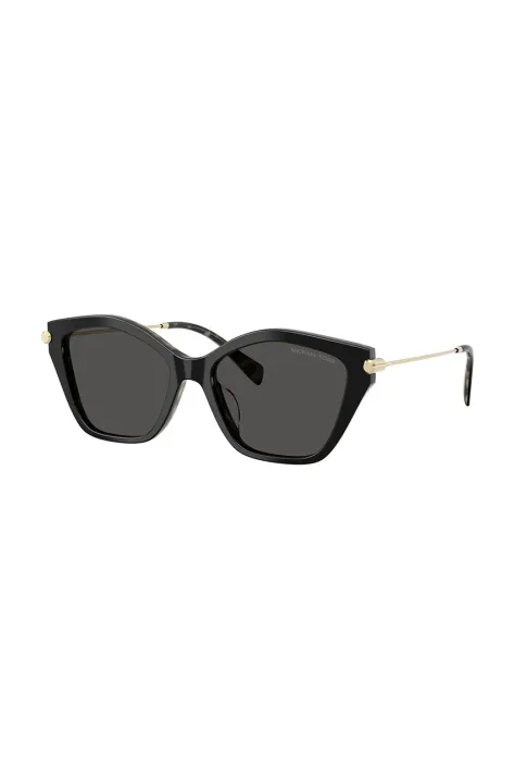 Michael Kors okulary przeciwsłoneczne damskie kolor czarny 0MK2246U