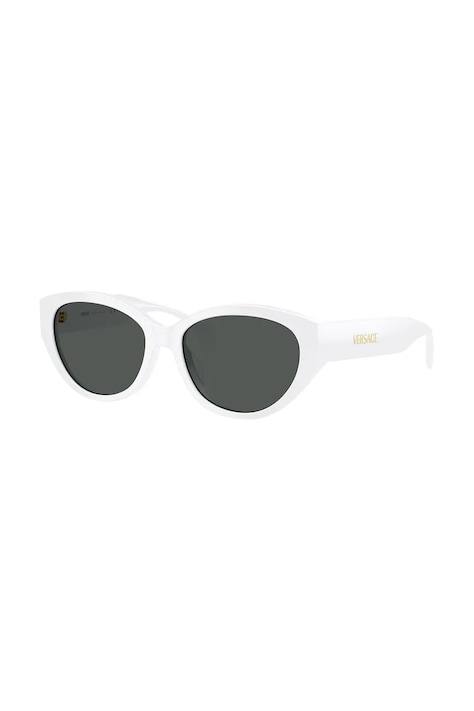 Versace ochelari de soare femei, culoarea alb, 0VE4495D