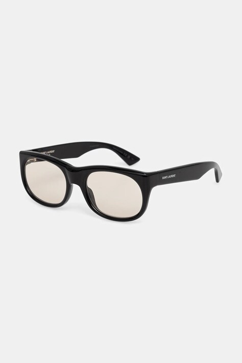 Saint Laurent okulary przeciwsłoneczne ROMY damskie kolor czarny SL 815