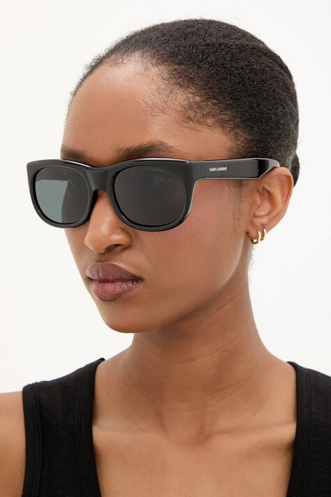 Saint Laurent ochelari de soare culoarea negru, SL 815 ROMY