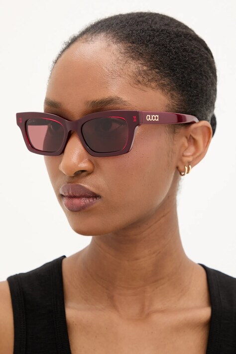Sončna očala Gucci ženska, bordo barva, GG1790S