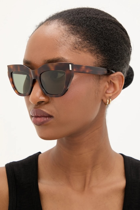 Slnečné okuliare Saint Laurent hnedá farba, SL 759,
