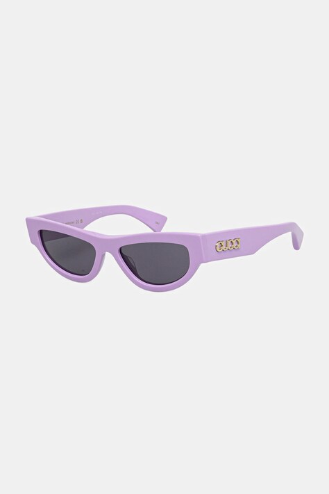 Gucci okulary przeciwsłoneczne damskie kolor fioletowy GG1834S