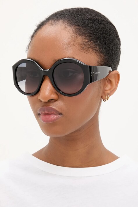 Gucci ochelari de soare culoarea negru, GG2014S