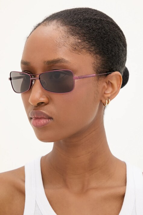 Jacquemus ochelari de soare STATZIONE culoarea violet, JAC118C2SUN