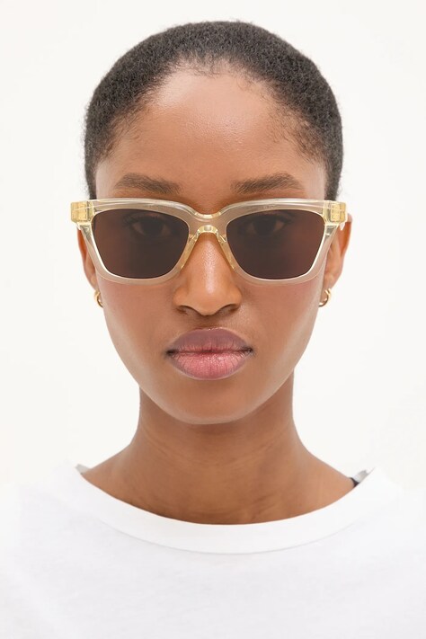 Jacquemus sunglasses CARRE yellow color JAC109C3SUN