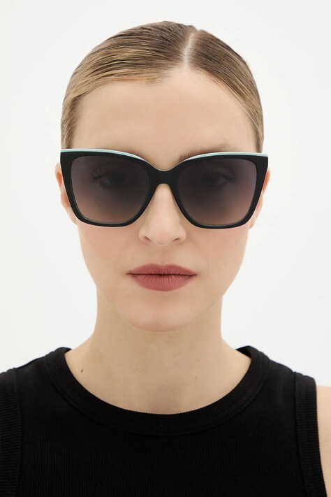 Love Moschino okulary przeciwsłoneczne damskie kolor czarny MOL094/S