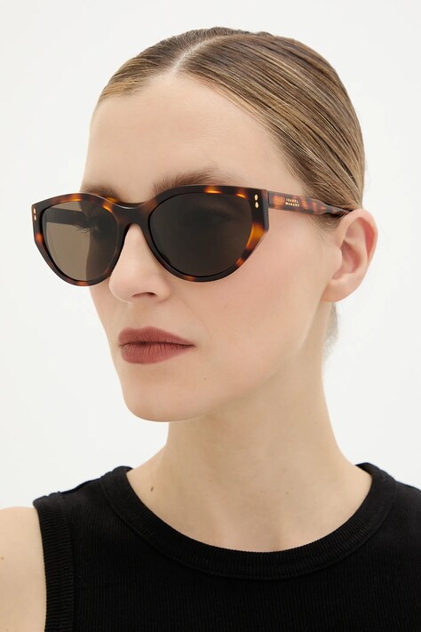 Isabel Marant okulary przeciwsłoneczne damskie kolor brązowy IM 0217/S