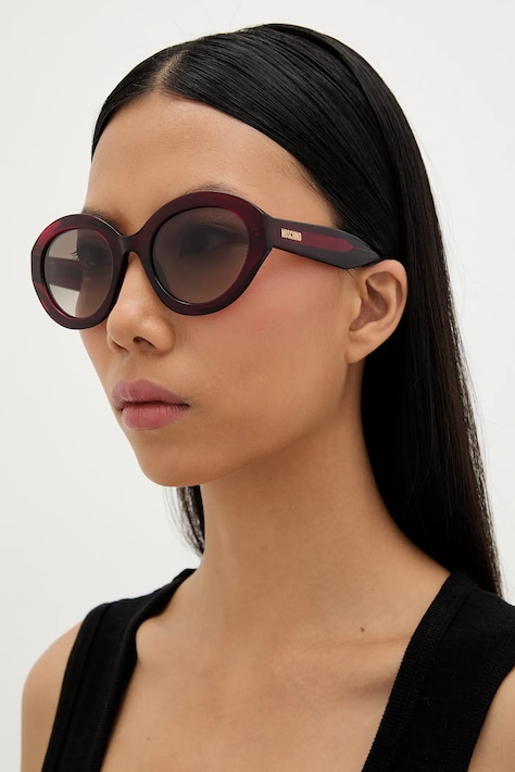Сонцезахисні окуляри Moschino колір бордовий MOS200/S
