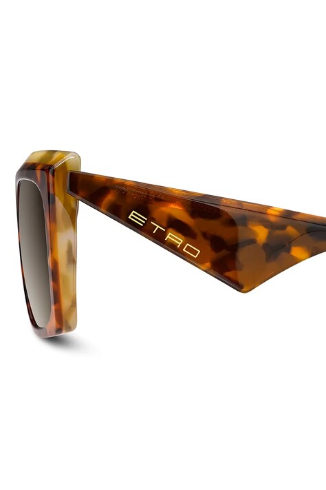 Etro okulary przeciwsłoneczne damskie kolor brązowy ETRO 0117/S