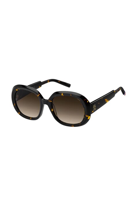 Tommy Hilfiger okulary przeciwsłoneczne damskie kolor czarny TH 2284/S