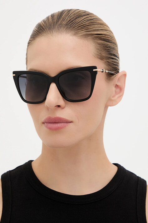 Carolina Herrera okulary przeciwsłoneczne damskie kolor czarny HER 0351/G/S