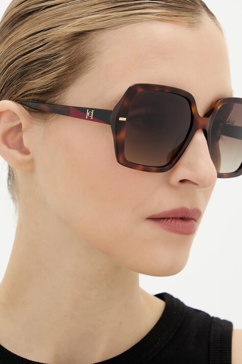 Carolina Herrera okulary przeciwsłoneczne damskie kolor brązowy HER 0332/G/S