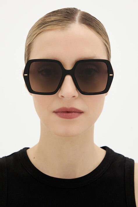 Carolina Herrera okulary przeciwsłoneczne damskie kolor czarny HER 0332/G/S