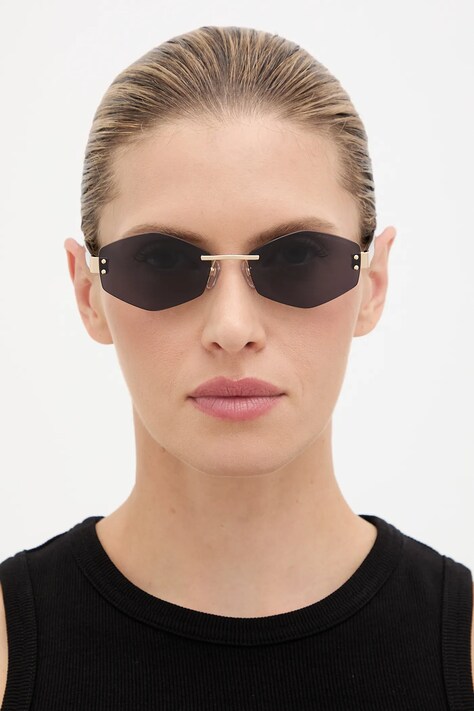 Marc Jacobs okulary przeciwsłoneczne damskie kolor czarny MARC 496/S AIR
