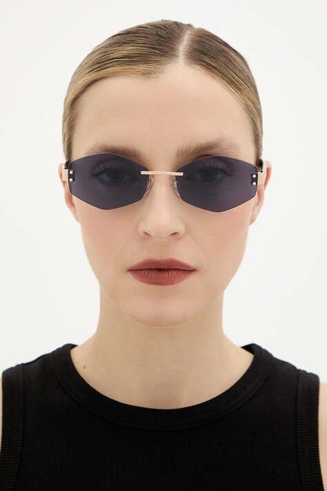 Marc Jacobs okulary przeciwsłoneczne damskie kolor złoty MARC 496/S AIR